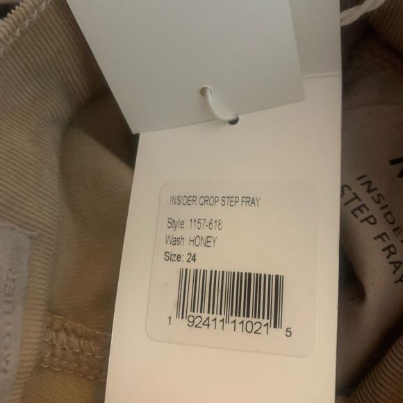 MOTHER NWT corduroy Denim Insider Step Fray - Picture 6 of 10